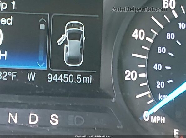 2FMPK3G98JBC06628 2018 FORD EDGE Черный 