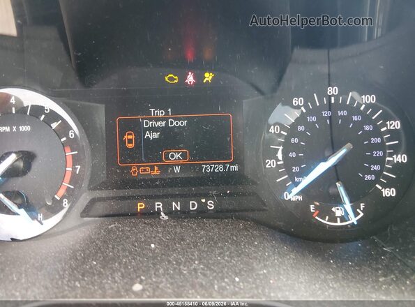 2FMPK3G98JBC37507 2018 FORD EDGE Silver Հետևի նստատեղերի տեսք