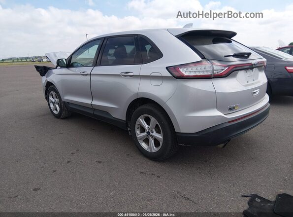 2FMPK3G98JBC37507 2018 FORD EDGE Silver Հետևի ձախ