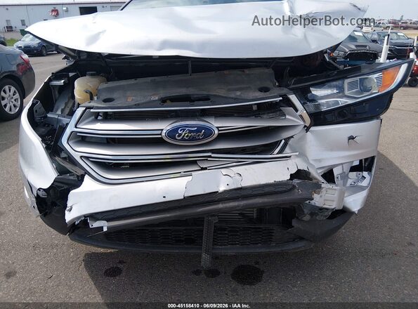 2FMPK3G98JBC37507 2018 FORD EDGE Silver Դիմացի տեսք
