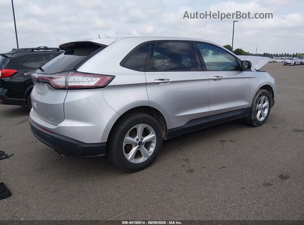 2FMPK3G98JBC37507 2018 FORD EDGE Silver Հետևի աջ