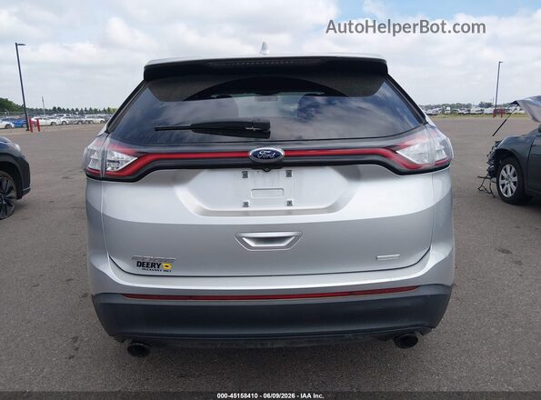 2FMPK3G98JBC37507 2018 FORD EDGE Silver 