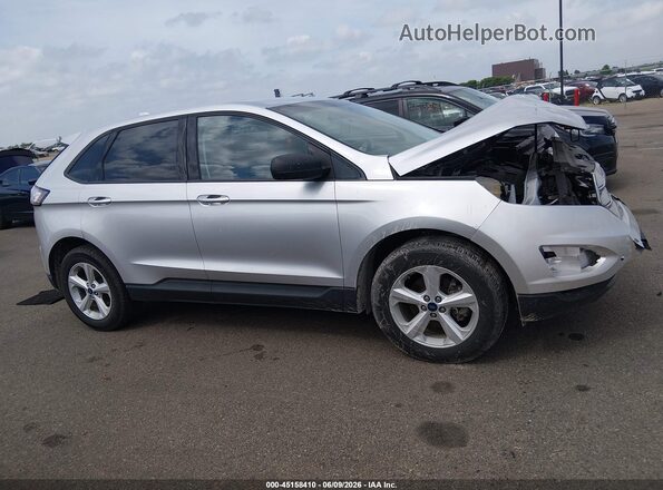 2FMPK3G98JBC37507 2018 FORD EDGE Silver Սալոնի հետևի տեսք