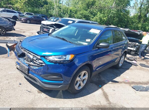 2FMPK3G98LBA36628 2020 FORD EDGE Blue Vista tres cuartos delantera izquierda