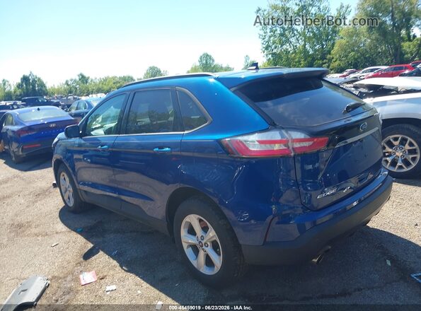 2FMPK3G98LBA36628 2020 FORD EDGE Blue Trasero izquierdo