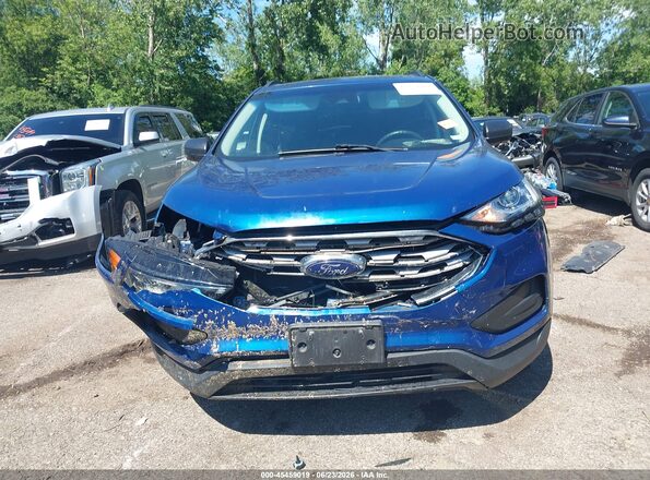 2FMPK3G98LBA36628 2020 FORD EDGE Blue Vista del cuadro de instrumentos