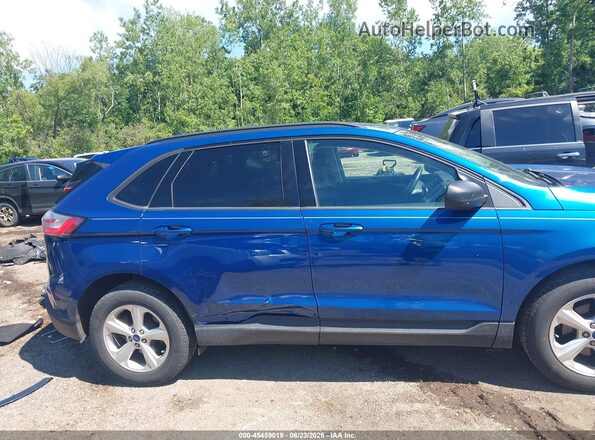 2FMPK3G98LBA36628 2020 FORD EDGE Blue Vista interior trasera