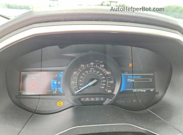 2FMPK3G99MBA11447 2021 FORD EDGE Silver Սարքավորումների վահանակի տեսք