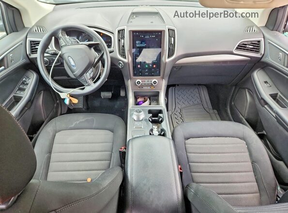 2FMPK3G99MBA11447 2021 FORD EDGE Silver Առջևի վահանակի տեսք