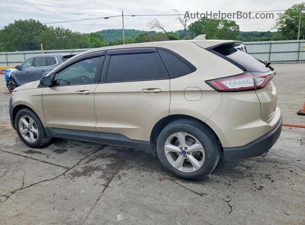 2FMPK3G9XHBC07497 2017 FORD EDGE Cream Rear left