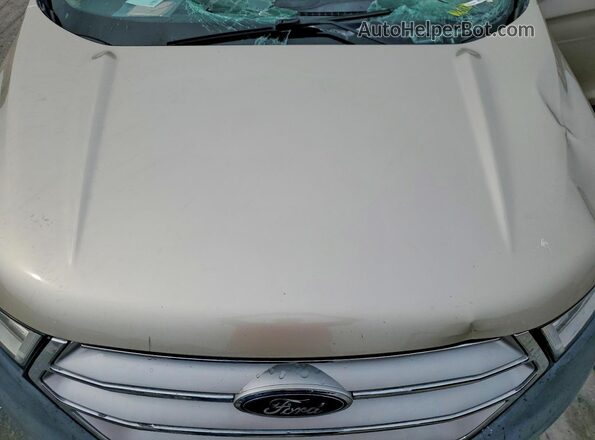 2FMPK3G9XHBC07497 2017 FORD EDGE Cream Engine compartment view