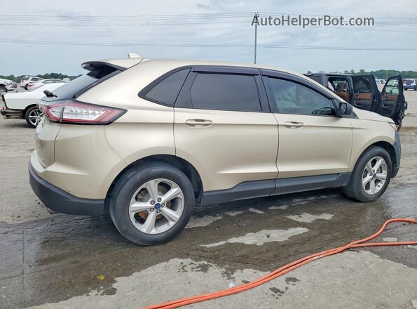 2FMPK3G9XHBC07497 2017 FORD EDGE Cream Rear right