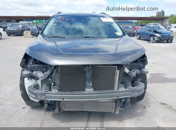2FMPK3G9XLBA26652 2020 FORD EDGE Gray Widok wnętrza z tyłu