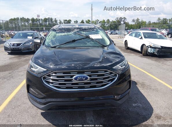 2FMPK3G9XLBA58937 2020 FORD EDGE Black Rear interior view
