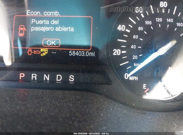 2FMPK3G9XLBB44507 2020 FORD EDGE Gray 