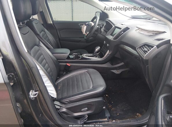 2FMPK3J80JBB35909 2018 FORD EDGE Gray Սալոնի դիմացի տեսք