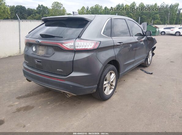 2FMPK3J80JBB35909 2018 FORD EDGE Gray Հետևի աջ