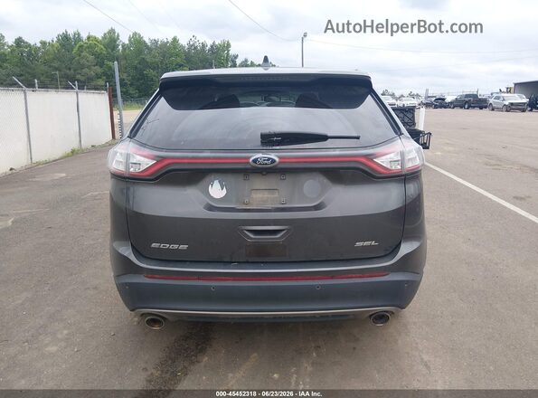 2FMPK3J80JBB35909 2018 FORD EDGE Gray 
