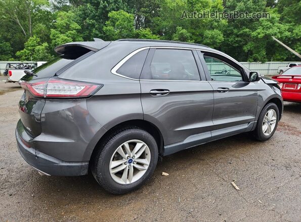 2FMPK3J81HBB45312 2017 FORD EDGE Серый Задняя правая четверть