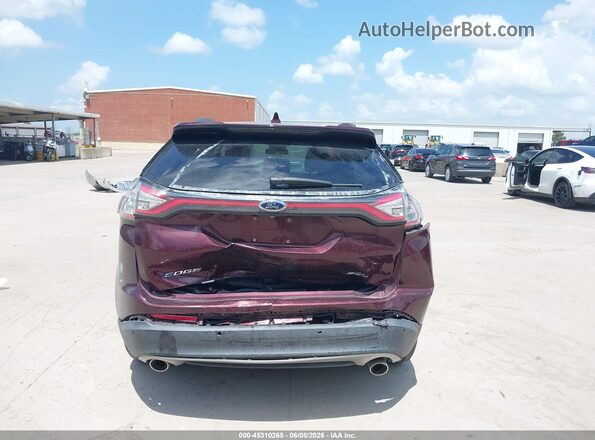 2FMPK3J83HBC63099 2017 FORD EDGE Burgundy 