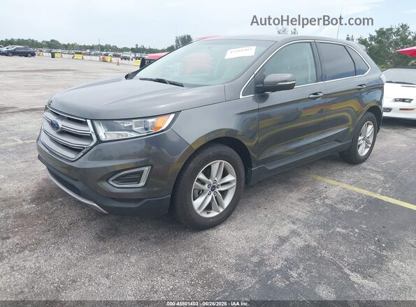 2FMPK3J84HBC59871 2017 FORD EDGE Gray Front left