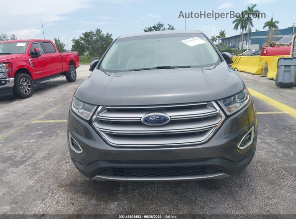 2FMPK3J84HBC59871 2017 FORD EDGE Gray Front view