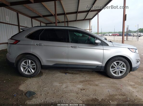 2FMPK3J84JBC09929 2018 FORD EDGE Gray Rear interior view