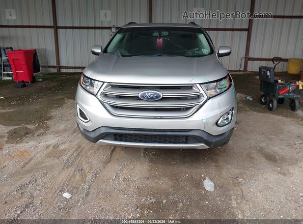 2FMPK3J84JBC09929 2018 FORD EDGE Gray Instrument cluster view