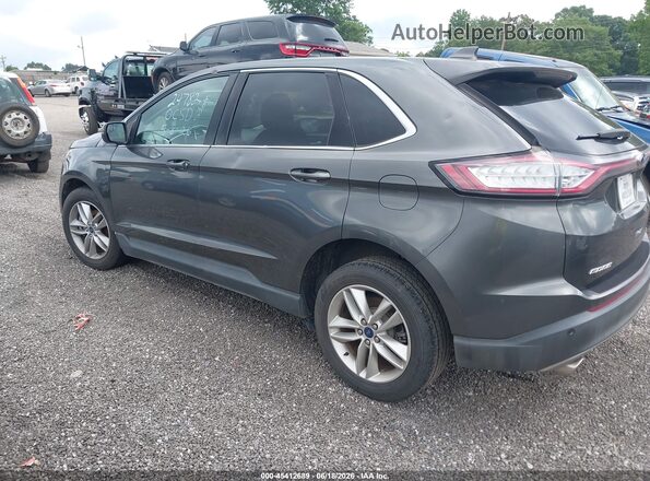 2FMPK3J86GBC00092 2016 FORD EDGE Gray Trasero izquierdo