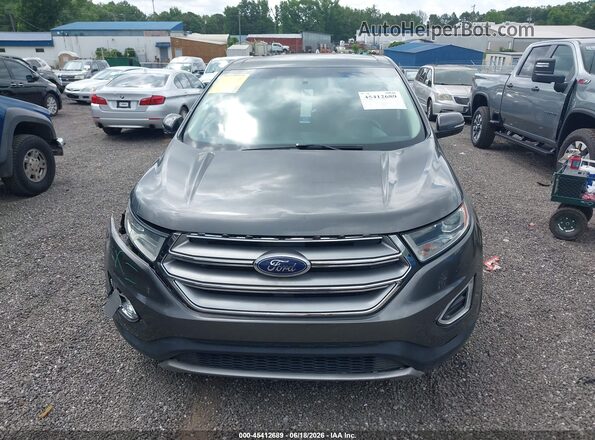 2FMPK3J86GBC00092 2016 FORD EDGE Gray Vista del cuadro de instrumentos