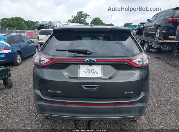 2FMPK3J86GBC00092 2016 FORD EDGE Gray 