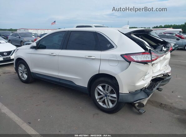2FMPK3J86HBC58611 2017 FORD EDGE Белый Задняя левая четверть