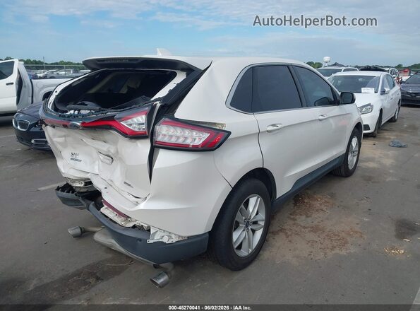 2FMPK3J86HBC58611 2017 FORD EDGE Белый Задняя правая четверть