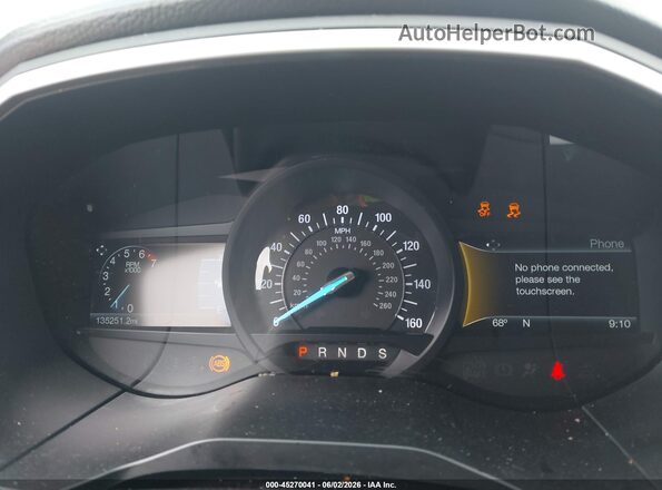 2FMPK3J86HBC58611 2017 FORD EDGE Белый Вид задних сидений