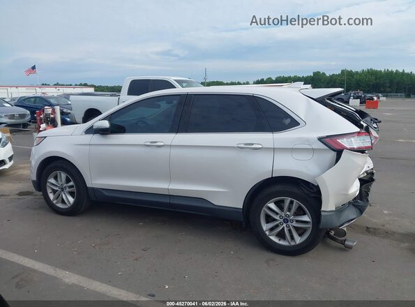 2FMPK3J86HBC58611 2017 FORD EDGE Белый Панорамный вид салона 360°