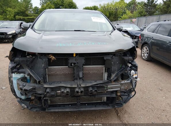 2FMPK3J86JBC38431 2018 FORD EDGE Gray Front view