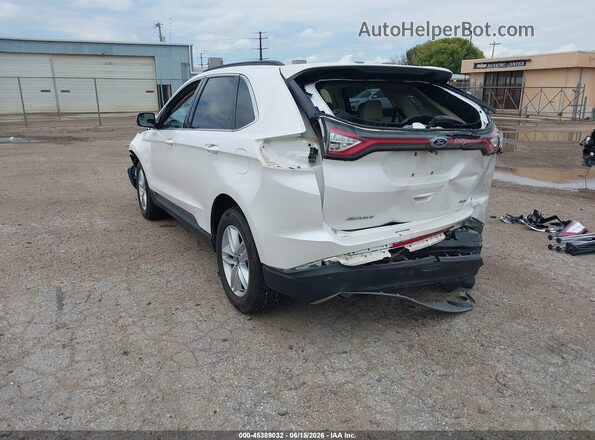 2FMPK3J87JBC51253 2018 FORD EDGE White Trasero izquierdo