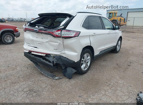 2FMPK3J87JBC51253 2018 FORD EDGE White Trasero derecho