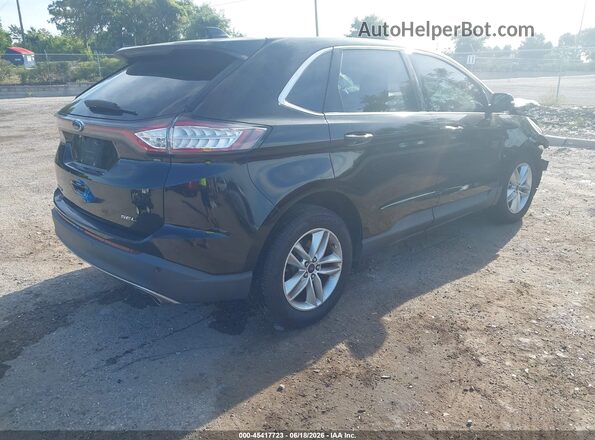 2FMPK3J88GBC34356 2016 FORD EDGE Black Rear right