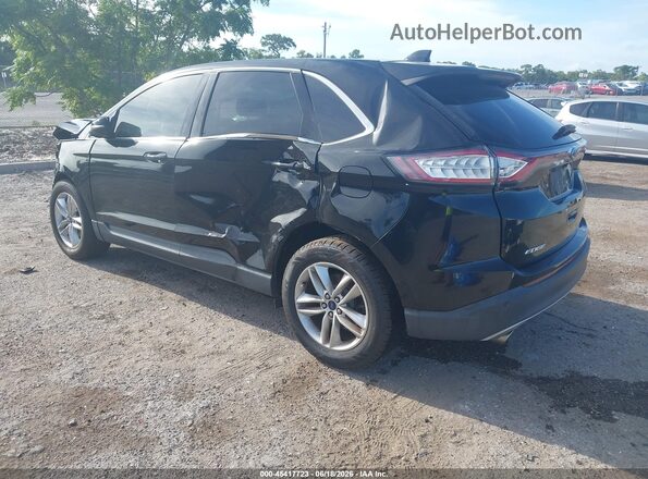 2FMPK3J88GBC34356 2016 FORD EDGE Black Rear left