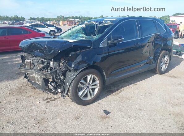 2FMPK3J88GBC34356 2016 FORD EDGE Black Front left