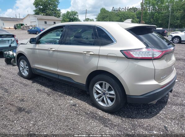 2FMPK3J88HBB14896 2017 FORD EDGE Beige Trasero izquierdo