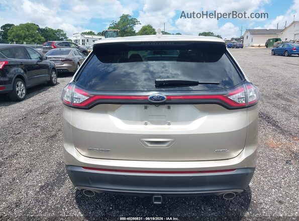2FMPK3J88HBB14896 2017 FORD EDGE Beige 