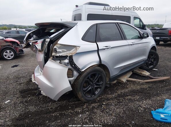 2FMPK3J88JBB10059 2018 FORD EDGE Silver Rear right