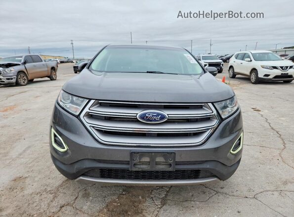 2FMPK3J88JBC53576 2018 FORD EDGE Gray წინა ხედი