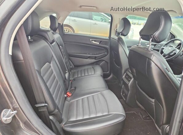 2FMPK3J88JBC53576 2018 FORD EDGE Gray უკანა სალონის ხედი