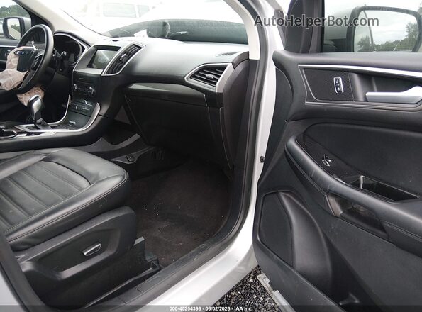 2FMPK3J89GBC04475 2016 FORD EDGE Серебряный Вид салона спереди