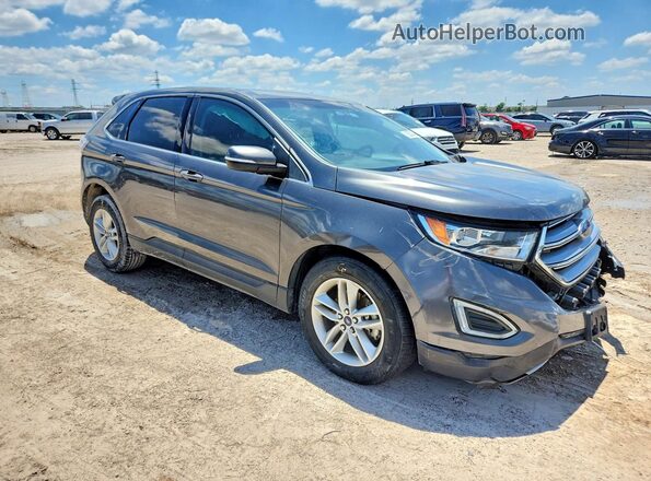 2FMPK3J89JBC19842 2018 FORD EDGE Gray Առջևի աջ