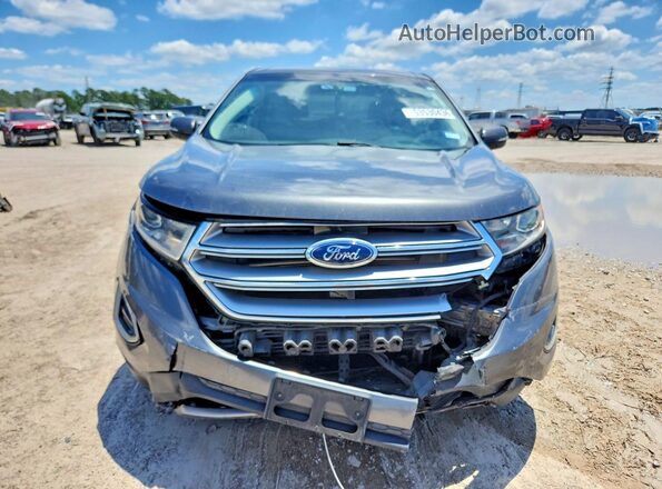 2FMPK3J89JBC19842 2018 FORD EDGE Gray Դիմացի տեսք