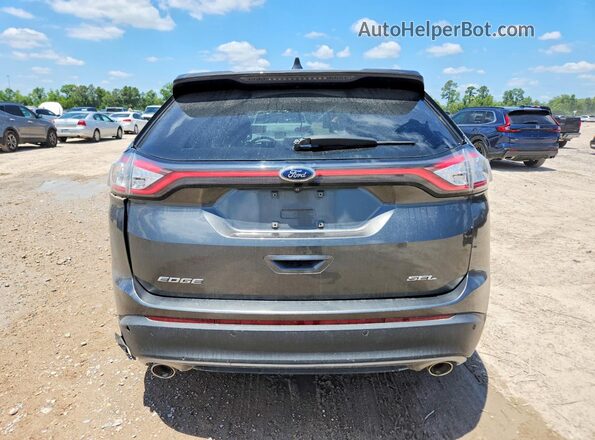 2FMPK3J89JBC19842 2018 FORD EDGE Gray Հետևի տեսք